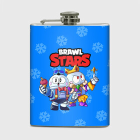 Фляга с принтом Brawl Stars Лу Дуо в Рязани, металлический корпус | емкость 0,22 л, размер 125 х 94 мм. Виниловая наклейка запечатывается полностью | Тематика изображения на принте: 2020 | brawl stars | brawler | christmas | crow | games | king | leon | lou | max | new year | sandy | snow | snowtel | spike | surge | бравл | бравлер | броул ставрс | вольт | ворон | игры | король | леон | лу | макс | новый год | рож