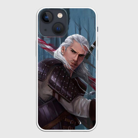 Чехол для iPhone 13 mini с принтом Ведьмак 2 в Рязани,  |  | netflix | the witcher | witcher | ведьмак | ведьмак 2 | ведьмак нетфликс | ведьмак сериал | генри кавилл | геральт | кавил