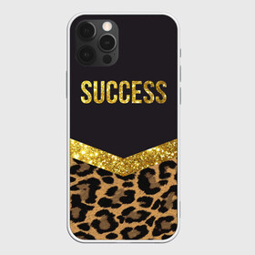 Чехол для iPhone 12 Pro Max с принтом Success в Рязани, Силикон |  | Тематика изображения на принте: success | swag | блеск | блестки | китч | леопард | леопардовый принт | понты | успех | успешные люди | фрик
