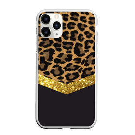 Чехол для iPhone 11 Pro матовый с принтом Леопардовый принт в Рязани, Силикон |  | success | swagg | блеск | блестки | животнй принт | золотистый | золото | золотой | леопард | леопардовый принт | понты | тигровый