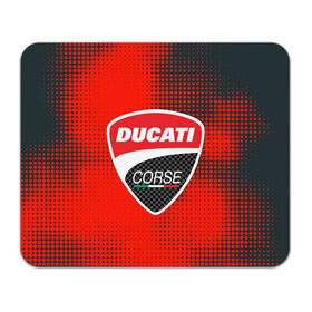 Коврик для мышки прямоугольный с принтом Ducati Corse (Z) в Рязани, натуральный каучук | размер 230 х 185 мм; запечатка лицевой стороны | Тематика изображения на принте: audi | audi ag | corse | ducati | ducati corse | ducati motor holding | hypermotard | multistrada | panigale | scrambler | streetfighter | supersport | дукати | массимо борди | мото | фабио тальони