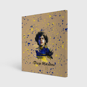 Холст квадратный с принтом Diego Maradona в Рязани, 100% ПВХ |  | cup | diego maradona | diego maradona letterin | diego maradona print | football | footballer | great footballer | number 10 | великий футболист | диего марадона | кубок | надпись диего марадона | номер 10 | принт диего марадона | футбол 