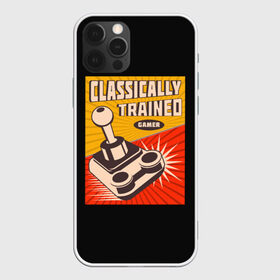 Чехол для iPhone 12 Pro Max с принтом Classically Trained в Рязани, Силикон |  | 80е | 90е | видеоигры | джойстик | классические видеоигры | ретро