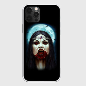 Чехол для iPhone 12 Pro Max с принтом Королева Вампиров в Рязани, Силикон |  | 666 | blood | dracula | horror | inside | queen | scream | vampire | вампир | внутри | дракула | древний | королева | крик | кровь | луна | полнолуние | ужасы | хоррор