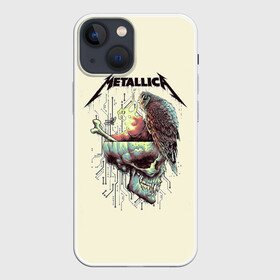 Чехол для iPhone 13 mini с принтом Metallica в Рязани,  |  | metal | metallica | rock | джеймс хэтфилд | классика | легенда | метал | металлика | популярное | рок | рокгруппа