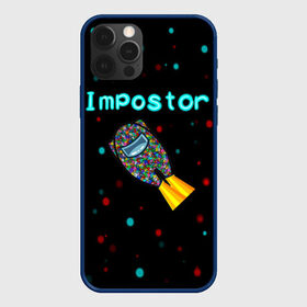 Чехол для iPhone 12 Pro Max с принтом Impostor в Рязани, Силикон |  | 2021 | among us | impostor | space mafia | sus.puffballs united | амонг ас | амонг единорог | в космосе | импостор | инопланетяне | инопланетянин | надпись | новогодний амонг ас | ракета | с новым годом | самозванец | среди нас