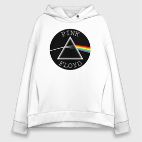 Женское худи Oversize хлопок с принтом Pink Floyd в Рязани, френч-терри — 70% хлопок, 30% полиэстер. Мягкий теплый начес внутри —100% хлопок | боковые карманы, эластичные манжеты и нижняя кромка, капюшон на магнитной кнопке | dark side of the moon | floyd | music | pink | pink floid | pink floyd | rock | rocker | rocknroll | the wall | музыка | пинк | пинк флоид | пинк флойд | рок | рок н ролл | рокер | флойд