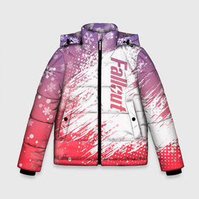 Зимняя куртка для мальчиков 3D с принтом Fallout Winter в Рязани, ткань верха — 100% полиэстер; подклад — 100% полиэстер, утеплитель — 100% полиэстер | длина ниже бедра, удлиненная спинка, воротник стойка и отстегивающийся капюшон. Есть боковые карманы с листочкой на кнопках, утяжки по низу изделия и внутренний карман на молнии. 

Предусмотрены светоотражающий принт на спинке, радужный светоотражающий элемент на пуллере молнии и на резинке для утяжки | fallout | game | new vegas | nuka cola | pip boy | vault boy | игра | убежище | фолаут | фоллаут