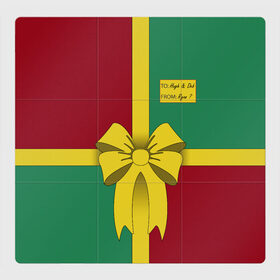Магнитный плакат 3Х3 с принтом Свитер Райана Рейнольдса в Рязани, Полимерный материал с магнитным слоем | 9 деталей размером 9*9 см | 2020 | christmas | deadpool | gift | hugh jackman | jake gyllenhaal | new year | present | ryan reynolds | snow | ugly xmas sweater | winter | джейк джилленхол | дэдпул | зима | новый год | подарок | райан рейнольдс | рождество | снег | уродливый новогодн