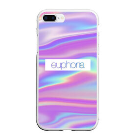 Чехол для iPhone 7Plus/8 Plus матовый с принтом сериал Euphoria в Рязани, Силикон | Область печати: задняя сторона чехла, без боковых панелей | zendaya | зендея | ру беннетт | сериал euphoria | эйфория