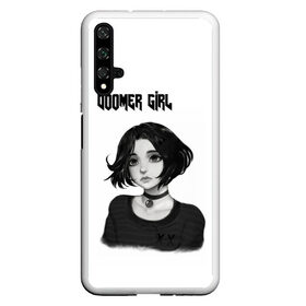 Чехол для Honor 20 с принтом Doomer Girl в Рязани, Силикон | Область печати: задняя сторона чехла, без боковых панелей | 20 | 2020 | 2021 | 21 | 2k20 | 2к20 | doomer | girl | girls | mem | meme | memes | wafe | бумер | бумеры | волна | девушка | девушки | думер | думеры | зумер | зумеры | мем | мемы