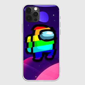 Чехол для iPhone 12 Pro Max с принтом AMONG US - RAINBOW SPACE в Рязани, Силикон |  | among | among us | amongus | crewmate | game | games | imposter | impostor | logo | monster | sabotage | shhh | амонг | амонг ас | амонгас | игра | игры | импостер | космос | крюмейт | лого | логотип | логотипы | монстр | саботаж | символ | сим