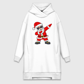 Платье-худи хлопок с принтом Dabing Santa в Рязани,  |  | 2021 | 21 | 2k21 | 2к21 | chrystmas | dab | dabbing | dabing | dance | marry | new | santa | snow | xmas | year | год | годом | даб | даббинг | дабинг | дед | елка | елки | клаус | лес | мороз | настроение | новогоднее | новогоднему | новый | новым | по |