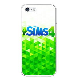 Чехол для iPhone 5/5S матовый с принтом THE SIMS 4 в Рязани, Силикон | Область печати: задняя сторона чехла, без боковых панелей | real life. | sims 4 | the sims | жизнь | семья | симс 2 | симс 3 | симс 4 | симс онлайн | симулятор