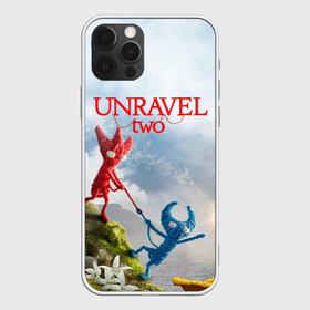Чехол для iPhone 12 Pro Max с принтом Unravel Two (Z) в Рязани, Силикон |  | coldwood interactive | unravel | unravel two | головоломка | красная пряжа | распутать | семейная игра | ярни
