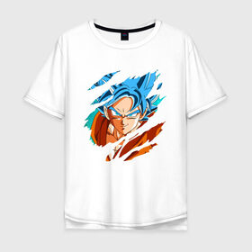 Мужская футболка хлопок Oversize с принтом Dragon Ball в Рязани, 100% хлопок | свободный крой, круглый ворот, “спинка” длиннее передней части | Тематика изображения на принте: anime | dragon ball | dragon ball super | dragon ball z | dragonball | gohan | goku | manga | vegeta | аниме | вегета | гоку | гохан | драгонболл | драконий жемчуг | жемчуг дракона | манга | сон гоку