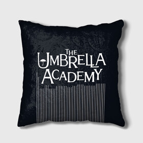 Подушка 3D с принтом Umbrella Academy в Рязани, наволочка – 100% полиэстер, наполнитель – холлофайбер (легкий наполнитель, не вызывает аллергию). | состоит из подушки и наволочки. Наволочка на молнии, легко снимается для стирки | 5 | academy umbrella | cha cha | diego | hazel | klaus | vanya | академия амбрелла | ваня харгривз | диего | пятый | харгривз | хейзел | хейзел и чача | чача