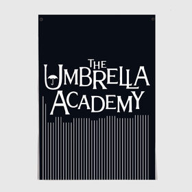 Постер с принтом Umbrella Academy в Рязани, 100% бумага
 | бумага, плотность 150 мг. Матовая, но за счет высокого коэффициента гладкости имеет небольшой блеск и дает на свету блики, но в отличии от глянцевой бумаги не покрыта лаком | 5 | academy umbrella | cha cha | diego | hazel | klaus | vanya | академия амбрелла | ваня харгривз | диего | пятый | харгривз | хейзел | хейзел и чача | чача