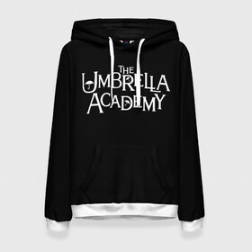 Женская толстовка 3D с принтом umbrella academy в Рязани, 100% полиэстер  | двухслойный капюшон со шнурком для регулировки, мягкие манжеты на рукавах и по низу толстовки, спереди карман-кенгуру с мягким внутренним слоем. | academy | umbrella | umbrella academy | адам годли | академия | академия амбрелла | амбрелла | дэвид кастанеда | колм фиори | кэмерон бриттон | мэри джей блайдж
джон магаро | роберт шиэн | том хоппер | эллиот пейдж