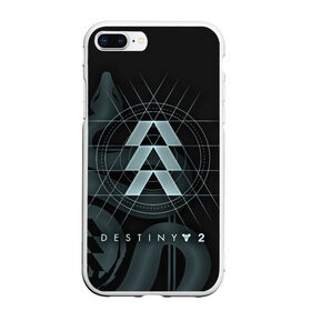 Чехол для iPhone 7Plus/8 Plus матовый с принтом DESTINY, HUNTER в Рязани, Силикон | Область печати: задняя сторона чехла, без боковых панелей | Тематика изображения на принте: beyond light | destiny | destiny 2 | hunter | дестини | игры | охотник