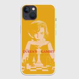 Чехол для iPhone 13 с принтом Ход королевы в Рязани,  |  | the queens gambit | графика | девушка | королева | шахматы