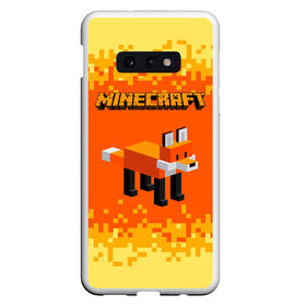 Чехол для Samsung S10E с принтом Minecraft в Рязани, Силикон | Область печати: задняя сторона чехла, без боковых панелей | minecraft | алекс | белый | блоки | ведьма | взрывчатка | визера | волк | гаст | добывать | дракон | зеленый куб | зомби | игра | крафт | крипер | кубики | лошадка | майн | майнкрафт | манкрафт | овечка | оцелот