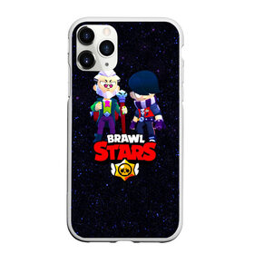 Чехол для iPhone 11 Pro матовый с принтом Brawl Stars в Рязани, Силикон |  | Тематика изображения на принте: 2021 | byron | crow | edgar | байрон | бравл | бравл стар | бравл старс | ворон | из игры бравл старс | колетт | леон | новогодний бравл старс | новогодняя | новые герои бравл старс | эдгар | эдгард