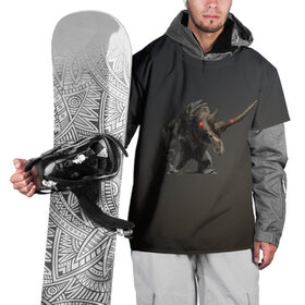 Накидка на куртку 3D с принтом stone golem Каменный Голем в Рязани, 100% полиэстер |  | Тематика изображения на принте: 