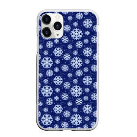 Чехол для iPhone 11 Pro Max матовый с принтом Снежинки в Рязани, Силикон |  | merry christmas | дед мороз | ёлка | зима | мороз | новый год | подарок | праздник | рождество | с новым годом | санта клаус | снег | снеговик | снегурочка | снежинки | снежные узоры | узоры