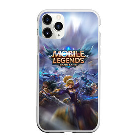 Чехол для iPhone 11 Pro матовый с принтом Mobile Legends (Z) в Рязани, Силикон |  | 515 unite | bang bang | battle arena | moba | mobile legends | mobile legends bang bang | online battle arena