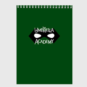 Скетчбук с принтом umbrella academy в Рязани, 100% бумага
 | 48 листов, плотность листов — 100 г/м2, плотность картонной обложки — 250 г/м2. Листы скреплены сверху удобной пружинной спиралью | Тематика изображения на принте: academy | umbrella | umbrella academy | адам годли | академия | академия амбрелла | амбрелла | дэвид кастанеда | колм фиори | кэмерон бриттон | мэри джей блайдж
джон магаро | роберт шиэн | том хоппер | эллиот пейдж