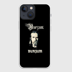 Чехол для iPhone 13 mini с принтом Burzum в Рязани,  |  | бородач | варг викернес | металл | музыка | музыкальный проект | музыкант | норвежская музыка | писатель | рок | рокер | тьма