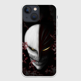 Чехол для iPhone 13 mini с принтом BLEACH | BLANK в Рязани,  |  | anime | bleach | form | heroes | ichigo | ichigo kurosaki | kenpachi | kuchiki | kurosaki | manga | rukia | айдзен | айзен | аниме | блич | броня | бьякуя | герои | ичиго | кенпачи | костюм | кучики | манга | пустой | рукия