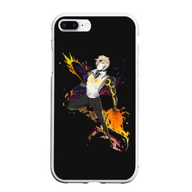 Чехол для iPhone 7Plus/8 Plus матовый с принтом Генос One Punch Man в Рязани, Силикон | Область печати: задняя сторона чехла, без боковых панелей | anime | one punch man | аниме | анимэ | бэнг | ван панч мэн | ванпанчмен | генос | кинг | сайтама | соник | супер герой | торнадо | уан панч мен