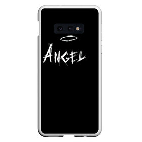 Чехол для Samsung S10E с принтом ANGEL в Рязани, Силикон | Область печати: задняя сторона чехла, без боковых панелей | angel | angelos | archangel | graffiti | inscription | messenger | saint | ангел | ангелок | ангелос | ангелочек | архангел | вестник | графити | надпись | посланник | святой