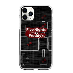 Чехол для iPhone 11 Pro матовый с принтом Five Nights At Freddy в Рязани, Силикон |  | 5 ночей с фредди | five nights at freddys | fnaf | игра | игрок | книга | логотип | пиццерия | подарок | страшилка | схема | фнаф | фредди