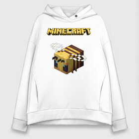 Женское худи Oversize хлопок с принтом Minecraft в Рязани, френч-терри — 70% хлопок, 30% полиэстер. Мягкий теплый начес внутри —100% хлопок | боковые карманы, эластичные манжеты и нижняя кромка, капюшон на магнитной кнопке | minecraft | алекс | белый | блоки | ведьма | взрывчатка | визера | волк | гаст | добывать | дракон | зеленый куб | зомби | игра | крафт | крипер | кубики | лошадка | майн | майнкрафт | манкрафт | овечка | оцелот