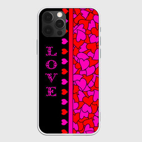 Чехол для iPhone 12 Pro Max с принтом LOVE в Рязани, Силикон |  | 8 марта | heart | love you | valentines day | валентинка | влюбленным | девушке | день рождения | жена | женщинам | лучшая | любимая | люблю | любовь | молодоженам | подарок | поздравление | праздник | самая | свадьба