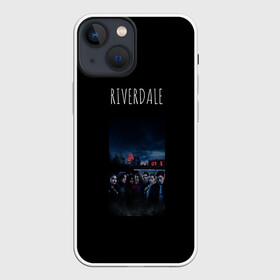 Чехол для iPhone 13 mini с принтом футболка Riverdale в Рязани,  |  | Тематика изображения на принте: riverdale | tegunvteg | картинка | футболка | хлопок | черный