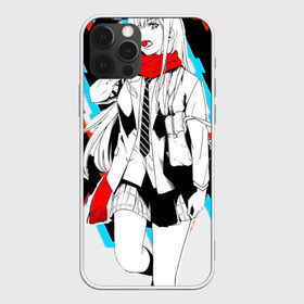 Чехол для iPhone 12 Pro Max с принтом Darling in the Franxx в Рязани, Силикон |  | 002 | 02 | darling in the franxx | zero two | zero two and hiro | любимый во франксе | милый во франксе | ноль два | франкс | хиро