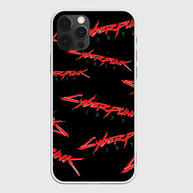 Чехол для iPhone 12 Pro Max с принтом Cyberpunk 2077 red в Рязани, Силикон |  | 2077 | cyber punk 2077 | cyberpunk | cyberpunk2077art | red | samurai | киберпанк | красный 2077