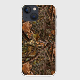 Чехол для iPhone 13 mini с принтом Охотничий камуфляж в Рязани,  |  | 23 февраля | армия | военная | зелень | камуфляж | листья | маскировка | осень | охота | паттерн | рыбалка | солдат | текстуры