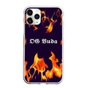 Чехол для iPhone 11 Pro Max матовый с принтом OG Buda в Рязани, Силикон |  | dark | fire | music | og buda | og buda lettering | og buda print | rap | rapper | rep lettering | rep print | музыка | надпись og buda | надпись рэп | огонь | принт og buda | принт рэп | рэп | рэпер | темный