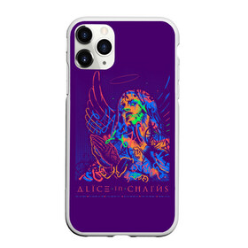 Чехол для iPhone 11 Pro матовый с принтом Alice in Chains в Рязани, Силикон |  | alice in chains | алиса в цепях | альтернативный метал | гранж | рок | сладж метал | хард рок | хеви метал | элис ин чэйнс