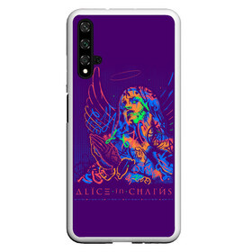 Чехол для Honor 20 с принтом Alice in Chains в Рязани, Силикон | Область печати: задняя сторона чехла, без боковых панелей | Тематика изображения на принте: alice in chains | алиса в цепях | альтернативный метал | гранж | рок | сладж метал | хард рок | хеви метал | элис ин чэйнс