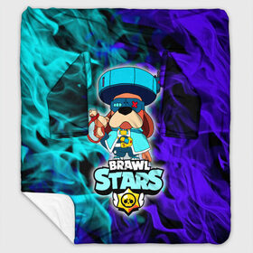 Плед с рукавами с принтом Brawl Stars Ronin Ruffs в Рязани, 100% полиэстер | Закругленные углы, все края обработаны. Ткань не мнется и не растягивается. Размер 170*145 | Тематика изображения на принте: brawl stars | colonel ruffs | logo | ronin ruffs | ruffs | бравл старс | бравлер | генерал гавс | генерал руфф | логотипы игр | персонажи игр | раффс | руфус | руффс | собака