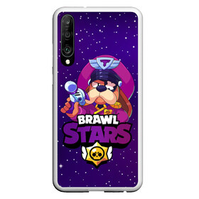 Чехол для Honor P30 с принтом Brawl Stars - Генерал Гавс в Рязани, Силикон | Область печати: задняя сторона чехла, без боковых панелей | 2020 | 2021 | brawl | colonel | dog | leon | ruffus | space | stars | бравл | браво | гавс | генерал | корабль | космический | космос | леон | лион | новые | новый | персонаж | персонажи | пес | планеты | собака | страс