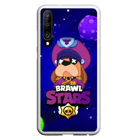 Чехол для Honor P30 с принтом Brawl Stars - Генерал Гавс в Рязани, Силикон | Область печати: задняя сторона чехла, без боковых панелей | 2020 | 2021 | brawl | colonel | dog | leon | ruffus | space | stars | бравл | браво | гавс | генерал | корабль | космический | космос | леон | лион | новые | новый | персонаж | персонажи | пес | планеты | собака | страс