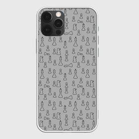 Чехол для iPhone 12 Pro Max с принтом шахматы в Рязани, Силикон |  | bishop | chess pieces | game | king | knight | pattern | pawn | queen | rook | sport | texture | король | ладья | паттерн | пешка | текстура | ферзь | шахматные фигуры