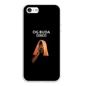 Чехол для iPhone 5/5S матовый с принтом OG Buda в Рязани, Силикон | Область печати: задняя сторона чехла, без боковых панелей | melon music | og buda | опг сити | русский рэп | рэп | тюмень | хип хоп